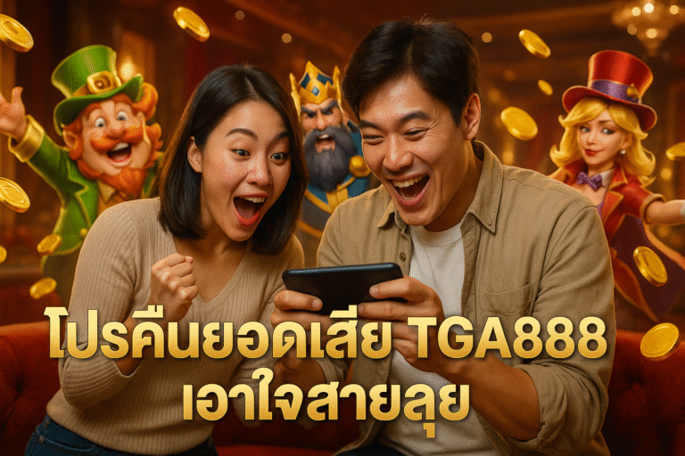 โปรคืนยอดเสีย TGA888 เอาใจสายลุย