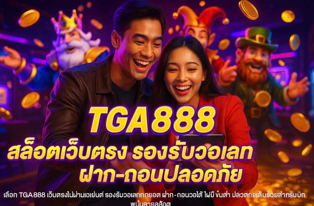 TGA888 สล็อตเว็บตรง รองรับวอเลท ฝาก-ถอนปลอดภัย