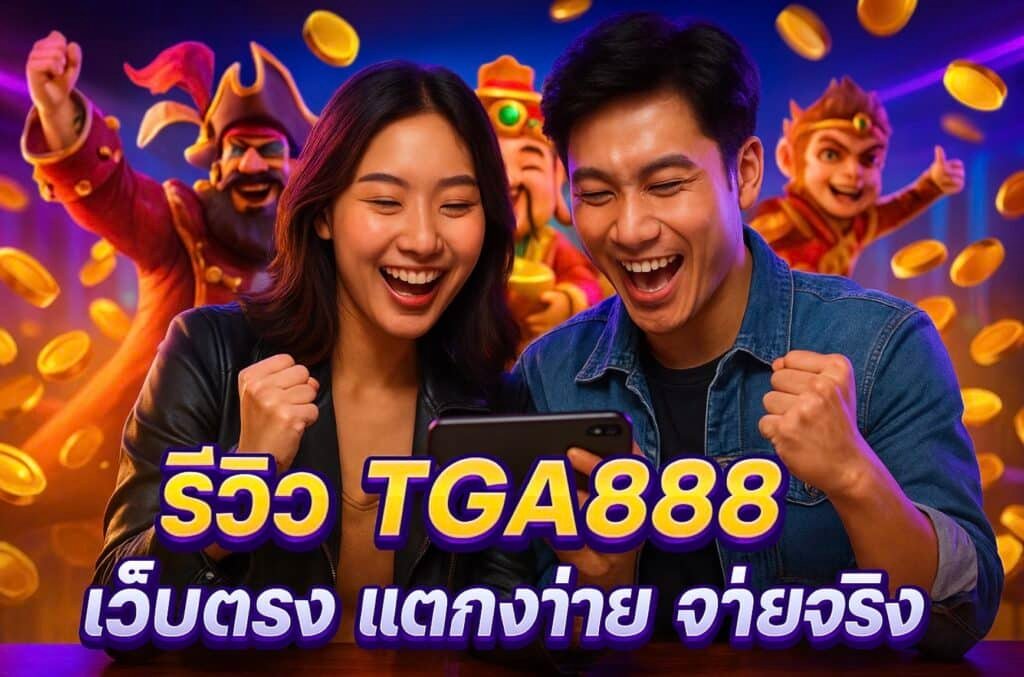 รีวิว TGA888 เว็บตรง แตกง่าย จ่ายจริง