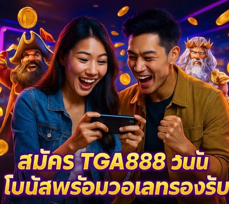 สมัคร TGA888 วันนี้ โบนัสพร้อมวอเลทรองรับ